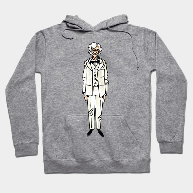 Mark Twain Hoodie by Chris_